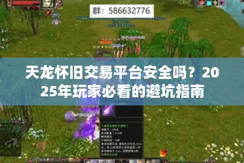 天龙怀旧交易平台安全吗？2025年玩家必看的避坑指南